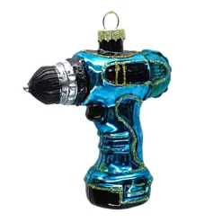 ORN GLASS ELECTRIC DRILL 3.5″ BLUE/BLACK