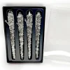 ORN GLASS ICICLE 5.5″ CLEAR FROSTED