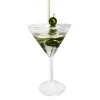 ORN GLASS MARTINI 4.5″ CHARTREUSE