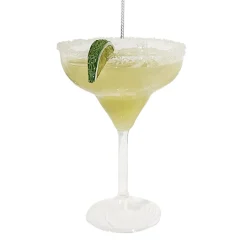 ORN GLASS MARTINI 4″ LIME