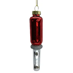ORN GLASS SCREWDRIVER 5″ RED/SILVER