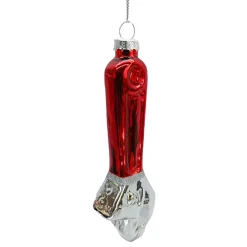 ORN GLASS WRENCH 5″ RED/SILVER