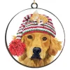 ORN METAL DISC 4″ DOG