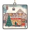 ORN METAL SQUARE DISC 4″ TOY SHOP