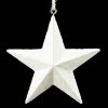 ORN METAL STAR 4.75″ WHITE