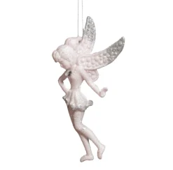 ORN PINK FAIRY 5.5″ W/ JEWEL & GLITTER