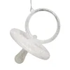 ORN PINK-LIGHT SOOTHER 4″ 3-D W/ ICE GLTR.