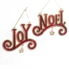 ORN RED CLEAR/GOLD “JOY & NOEL” 4.5″ W/ CANDY & GLITTER 2 ASSTD.