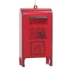 ORN RED MAIL BOX 4.25″ ANTIQUE FIN.