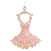 ORN ROSE GOLD BALLERINA DRESS 5″ W/ 2-TONE GLTR.