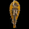 ORN WINTER WOODEN SNOWSHOE 8″ NATURAL