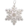 ORN WOODEN SNOWFLAKE 6.5″ NATURAL/WHITEWASHED