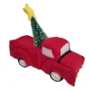 ORN WOOL AUTO TRUCK 5.5″ WITH CHRISTMAS TREE