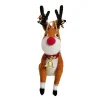 ORN WOOL REINDEER WITH BELL AND LIGHTS 6″
