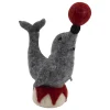 ORN WOOL SEAL 4.75″ ON DRUM W/ RED BALL