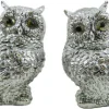 OWL 3″ PEWTER 2/S