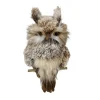 OWL BROWN/WHITE 5″ SNOW FLOCKING