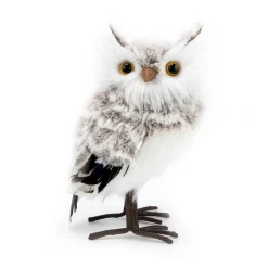 OWL BROWN/WHITE 7″W/ POINTED EARS