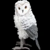 OWL GRAY/ WHITE 7″ WOOLY FUR STANDING