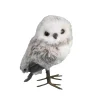OWL GRAY/WHITE 5.5″ FAUX FUR STANDING