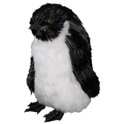 PENGUIN BLACK/ WHITE 7″ W/ FUR BELLY