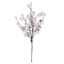 PICK BERRY 12″ WHITE SNOW BERRY W/ SNOW FROSTING