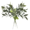 PICK MISTLETOE FROSTED 9.5″ GREEN