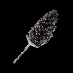 PICK PINE CONE 17″ LARGE NATURAL ICED
