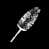 PICK PINE CONE 17″ LARGE NATURAL FLOCKED ARTIFICIAL CONE