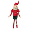 POSABLE ELF 36″ RED/GREEN