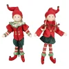 POSABLE ELF 18″ RED/GREEN 2 ASSTD.