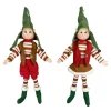 POSABLE ELF 18″ RED/GREEN/WHITE 2 ASSTD.
