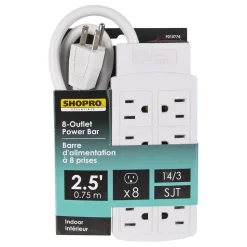 POWER BAR 8 OUTLET 125V/1875W