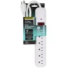 POWER BAR 6-OUTLET W/ SURGE ABS