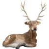REINDEER NATURAL SITTING 27″ BROWN W/ FROSTING
