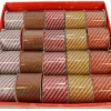 RIBBON DISPLAY 2.5″ X 3 YDS GLITTER 5/S