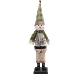 SNOWMAN STANDING 28″ MUSICAL & LIGHTING SCENE (3AA B/O-NOT INCLUDED)