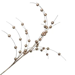SPRAY BERRIES ON NEEDLE 31.5″ CHAMPAGNE GLITTER