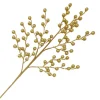 SPRAY BERRY 25.5″ GOLD GLITTER