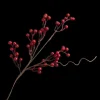 SPRAY BERRY 21″ RED COUNTRY BERRY W/ TWIG