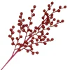SPRAY BERRY 25.5″ RED GLITTER