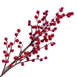 SPRAY BERRY 30″ RED SHINY