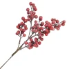 SPRAY BERRY 16″ RED W/ FROSTING & GLIITTER