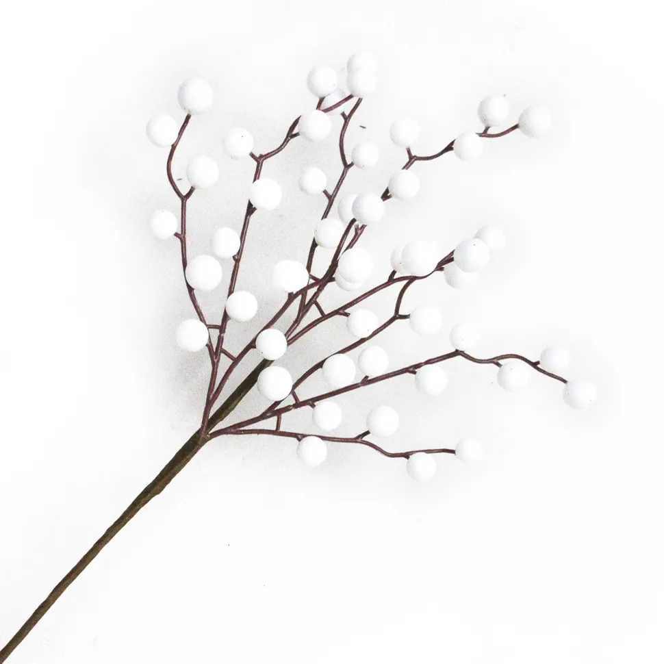 SPRAY BERRY 16″ WHITE