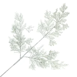 SPRAY CEDAR FROSTED 32″ WHITE/GREEN
