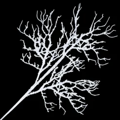 SPRAY CORAL ICE 24″ WHITE/ICE GLITTER
