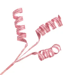 SPRAY CURL RIBBON 17″ X 3 ROSE GOLD GLITTER