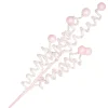 SPRAY CURLS/BALLS 28.5″ PINK/WHITE GLITTER