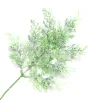 SPRAY CYPRESS 19″ W/SNOW & GOLD GLITTER