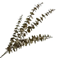 SPRAY EUCALYPTUS 34.5″ CHAMPAGNE GLITTER